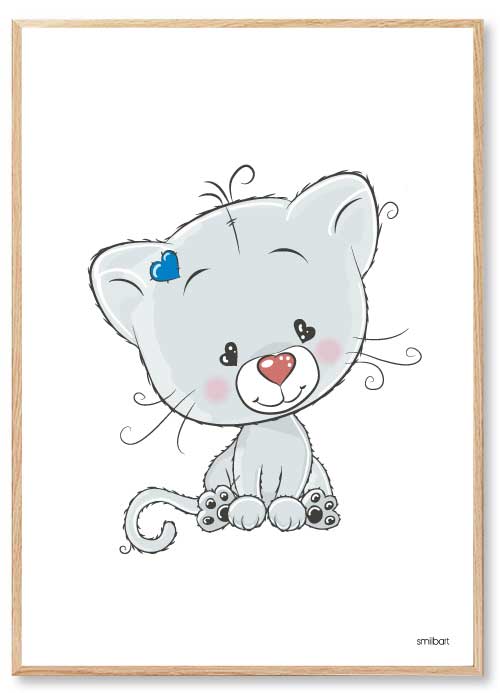 Barnposters Cat Barntavlor Barnposters Cat Barntavlor