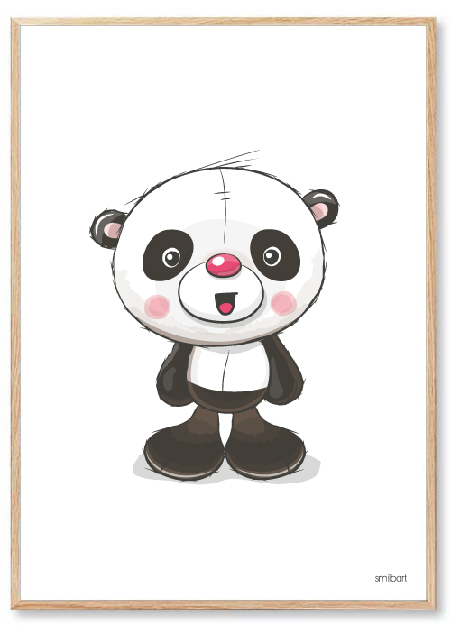 Barnposters Panda Barntavlor