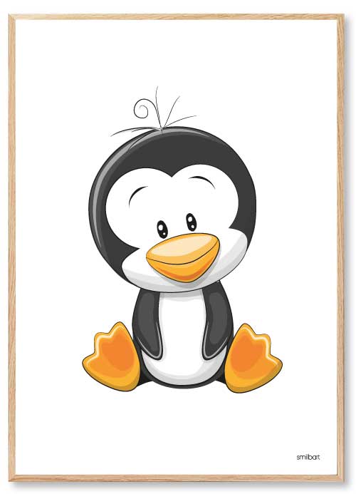 Barnposters Penguin Barntavlor Barnposters Penguin Barntavlor