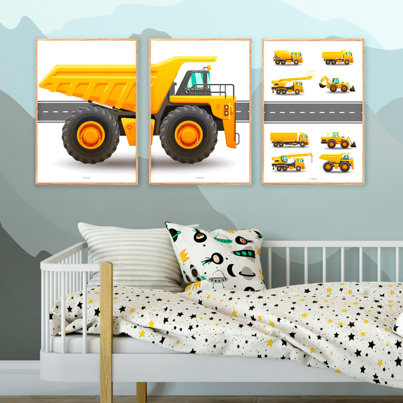 Byggfordon Poster Byggfordon